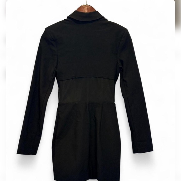 Michael Costello x Revolve Elegant Black Jacket Dress - Picture 3 of 7